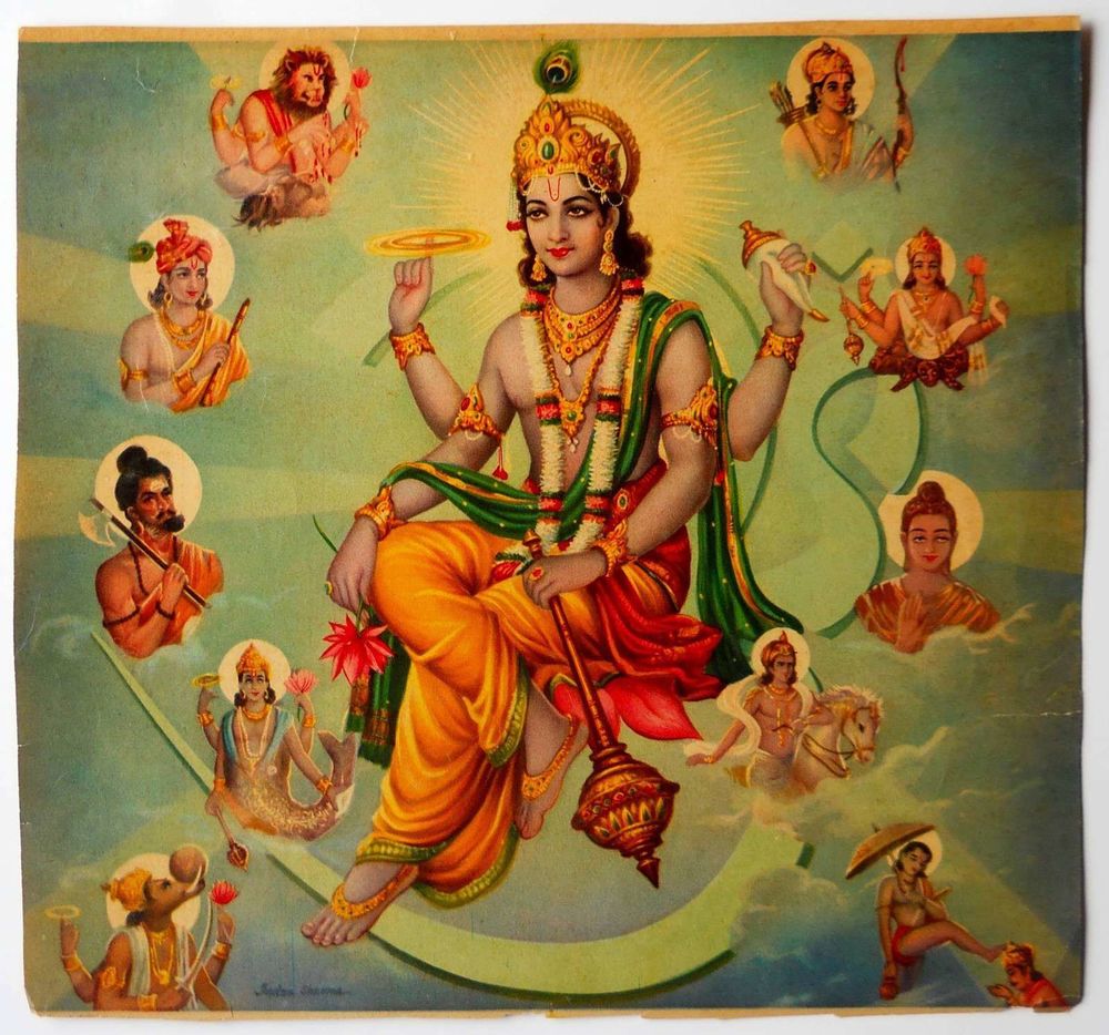 The 10 Avatars of the Hindu God Vishnu  PujaBooking